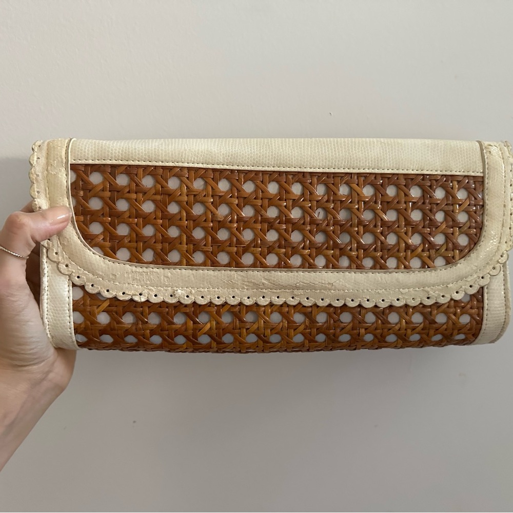 Vintage clutch minor wear as you can see in photos liner clean